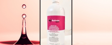 BeRefrain Body | Olio Massaggio da 1000ml Elasticizzante alle Mandorle